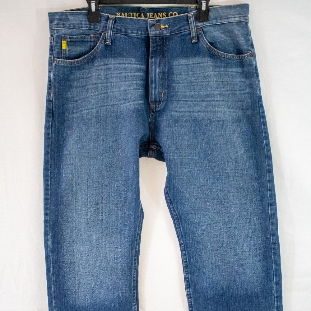 Nautica Men's Jeans, W38 30L, Great Condition, Bootcut, Dark Soft Denim